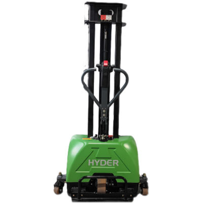 1.3m Lifting Self Loading Pallet Stacker Electric Forklift with 1T Load Capacity