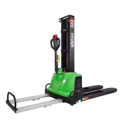 Electric Self Loading Pallet Stacker with 1.6m Lifting Height and ≤1T Load Capacity