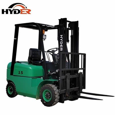 1.5-5T Electric Forklift Truck with Handling Material and 500mm Load Center CPD15Z
