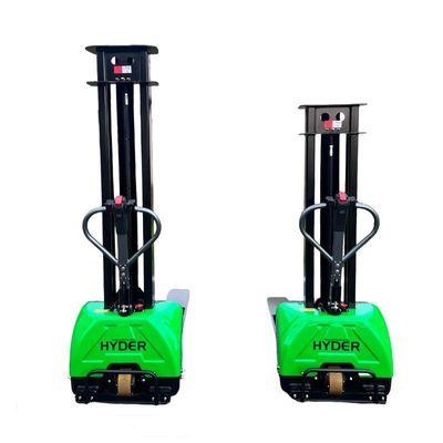 1300/1600mm Unloading Container Electric Pallet Stacker with 1000kg Capacity and Auto Lift