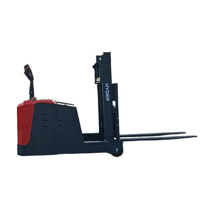 Hyder Htb15c Fully Electric Pallet Stacker Standing on Stacker for Material Handling