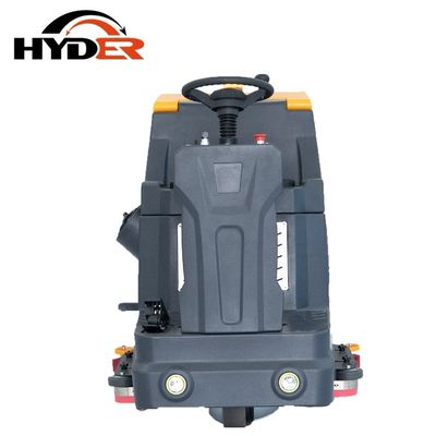 Station Ride-on Floor Scrubber with 1000 Squeegee Width and Big Water Tank Capacity