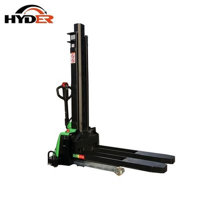 DC Motor Self-Loading Van Forklift Trucks 1500kg 800/1000/1300/1600mm Self Pallet Stacker