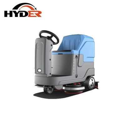 Single Brush Electric Automatic Floor Scrubber with Ride-on Driving Type IDE-Onhoxd85s