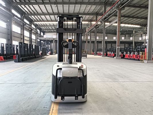 Electric Pallet Stacker with 2000kg Load Capacity and 5.5m Lift Height using AC Motor