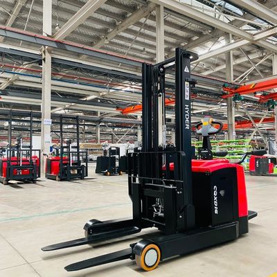 3300 Lb 3-Wheel Standing Electric Order Pickers Htb10e for High and Narrow Aisle Stackers