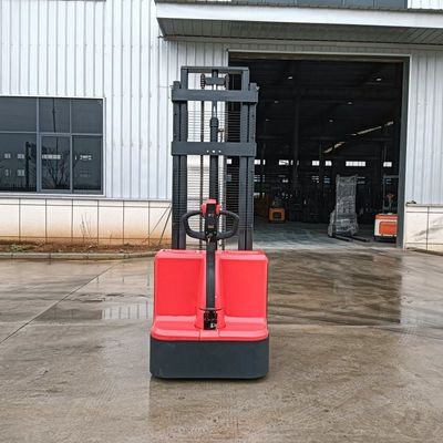 Material Handling 1.5t Load Capacity Electric Pallet Stacker with 3m Lift Height
