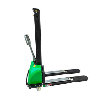 Electric Forklift 700kg Load Capacity 1300mm Self Lifting Stacker for Container Unloading