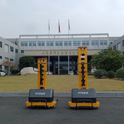 1000kgs Load Capacity Self Loading Unloading Pallet Stacker 2200lb Lifting Height 1600mm