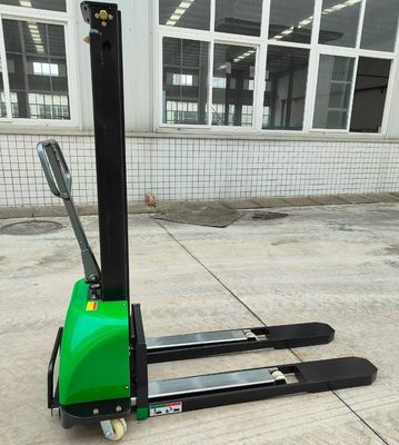 1300kg Hsls1000 Portable Pallet Stacker Electric Self Loding Stacker