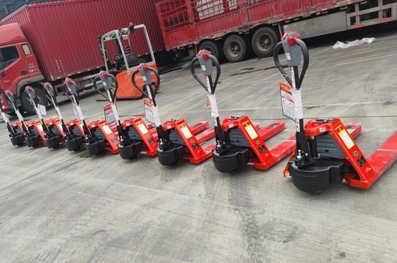CE MSDS Certified Electric Pallet Jack HTE15E for Material Handling in Warehouses