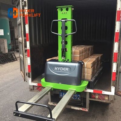 800mm Lift Height Semi Electric Self Lifting Stacker for Heavy Duty Applications