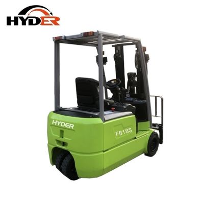 Custom Design Hyder 1800kg Three Wheel Electric Forklift with Energy Efficiency Stability
