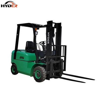 Solid Tire Type Hyder Manufacture CPD25Z 2.5t Electric Forklift with Lithium Battery