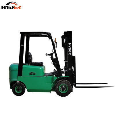 Solid Tire Type Hyder Manufacture CPD25Z 2.5t Electric Forklift with Lithium Battery