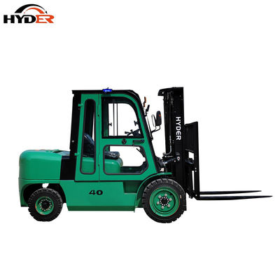Electric Forklift 4.0t with 76.8V 480ah Lithium Battery Stable and Handling Solution