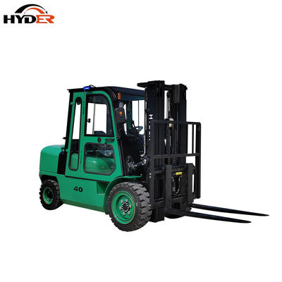 Electric Forklift 4.0t with 76.8V 480ah Lithium Battery Stable and Handling Solution