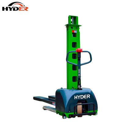 400 Load Center Full Electric Self Lifter Pallet Stacker for and Warehouse Operations