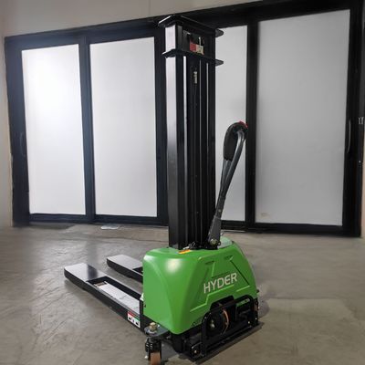 Electric Fork Stacker Self Lift Stacker Full Electric Stacker 1ton 2110X850X2070MM