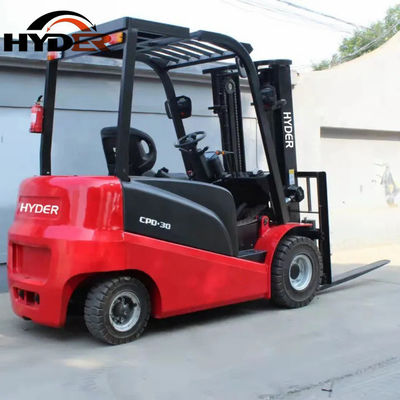 3980kgs Load Capacity 72V 350ah 3m Lithium Electric Forklift with AC Motor Operation