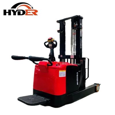 Electric Pallet Stacker with Lifting Height 2500-5000mm and Load Capacity 1.5t-2.0t