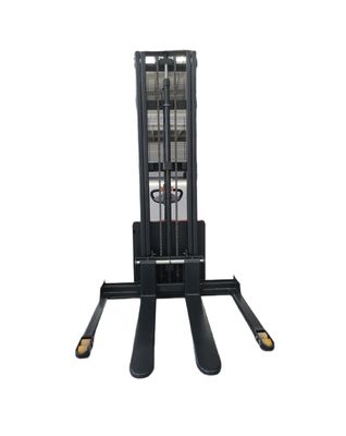 500mm Load Center Htb15e Electric Forklift Straddle Pallet Stacker for Block Pallet