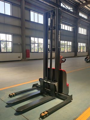 Htb15e Full Electric Pallet Stacker Lifter Straddle Electric Stacker for Block Pallets