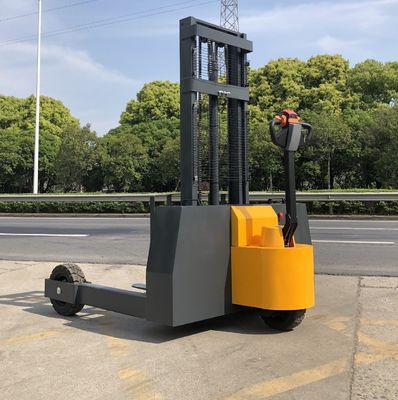 Rough Terrain 1.5-3.0ton Electric Pallet Stacker with 2.2kw Lift Motor and Walkie Design