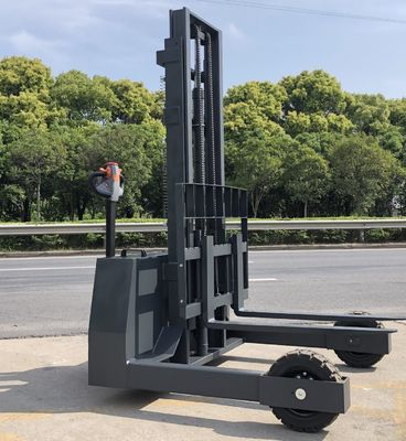 Rough Terrain 1.5-3.0ton Electric Pallet Stacker with 2.2kw Lift Motor and Walkie Design