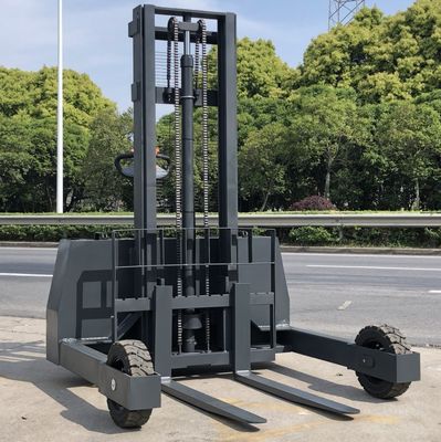 Rough Terrain 1.5-3.0ton Electric Pallet Stacker with 2.2kw Lift Motor and Walkie Design