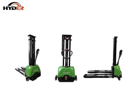 500 Kg Pallet Lifter Self Loading Stacker with Fork Length 1250mm and 12V / 45ah Battery