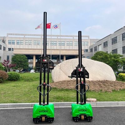 Electric Pallet Stacker 500kg/1000kg Self Loading Stacker Portable Self Lifting Stacker