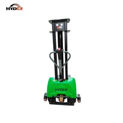 Electric Pallet Stacker 500kg/1000kg Self Loading Stacker Portable Self Lifting Stacker