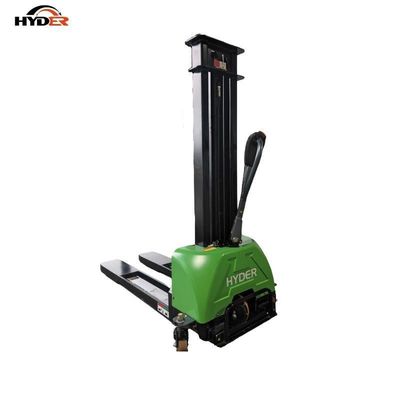 Electric Pallet Stacker 500kg/1000kg Self Loading Stacker Portable Self Lifting Stacker