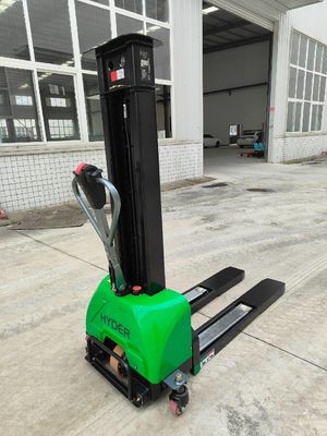 Electric Pallet Stacker 500kg/1000kg Self Loading Stacker Portable Self Lifting Stacker