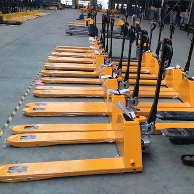 Walkie Hand Pallet Truck 3 Ton Capacity 1653X685X1130MM Size for Material Handling