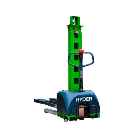 1000kg Capacity Electric Stacker with 800/1300mm Lifting Height and Portable Function