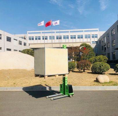 1300mm 300/500/700/1000kg Self Loading Stacker Semi Electric with 12V / 45ah Battery