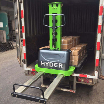 300kg/500kg/700kg/1000kg Self Loading Stacker Electric Forklift with Portable Design