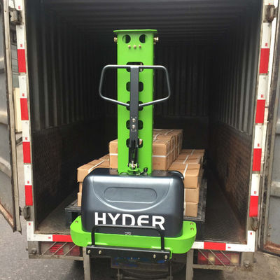 300kg/500kg/700kg/1000kg Self Loading Stacker Electric Forklift with Portable Design