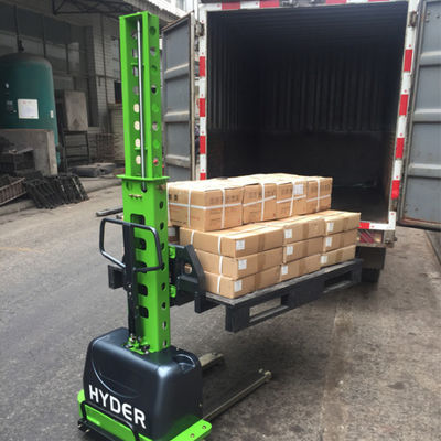 300kg/500kg/700kg/1000kg Self Loading Stacker Electric Forklift with Portable Design