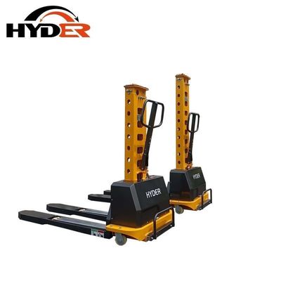 AC/DC Motor Electric Pallet Stacker with 700kg Load Capacity and 1300mm Lifting Height
