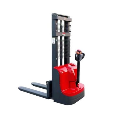 1.5t 1500kg Walkie Electric Pallet Stacker with Discount and Lifting Height 1.6-3.5m