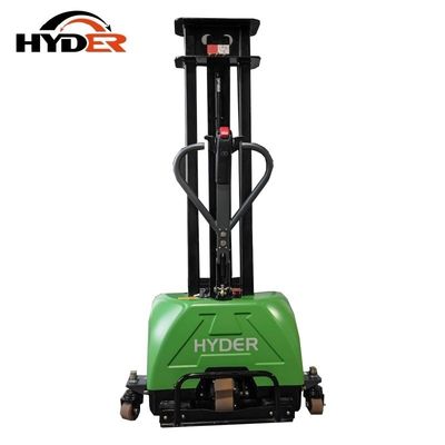 HSLF1000 Self Loading Stacker Portable Fork-Lift Height 800-1600mm Innolift Electric Pallet Stacker
