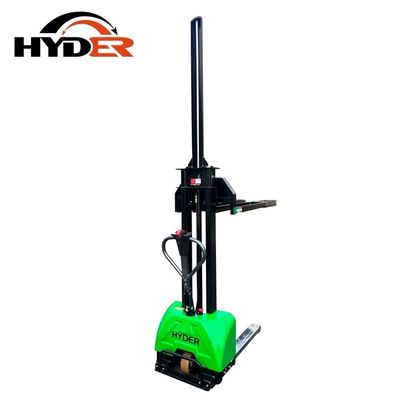 HSLF1000 Self Loading Stacker Portable Fork-Lift Height 800-1600mm Innolift Electric Pallet Stacker