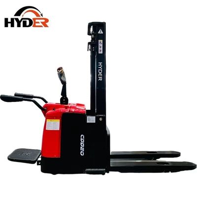 Lift Height 3000mm 1.5t Electric Pallet Stacker Standing Type Forklift Stacker with EPS