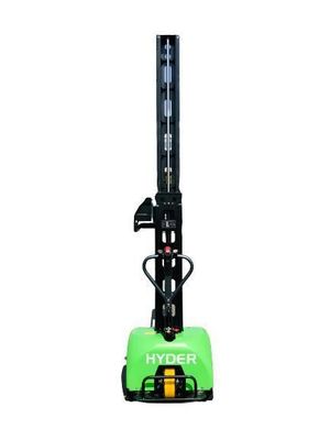 Portable 1000kg Electric Pallet Stacker with AC/DC Motor and 1600mm Lifting Height