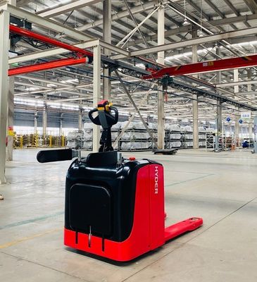 Self-Propelled HTE25 Powered Pallet Truck Electric Pallet Jack with Ride-on Capability