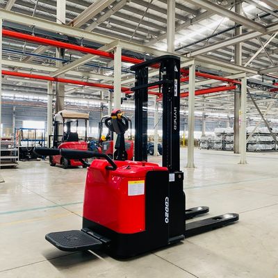 1.5t Capacity Full Electric Pallet Stacker for Easy Material Handling in Warehouse