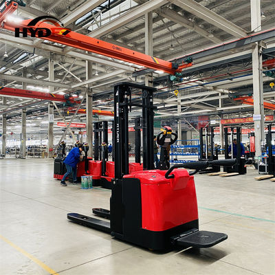 1.5t Capacity Full Electric Pallet Stacker for Easy Material Handling in Warehouse
